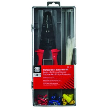 Gardner Bender GK-35 Terminal and Crimping Tool Kit, 22 to 18 AWG Wire