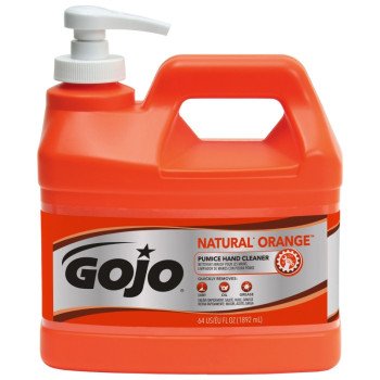 Gojo 0958-04 Hand Cleaner, Liquid, Citrus, 0.5 gal, Bottle