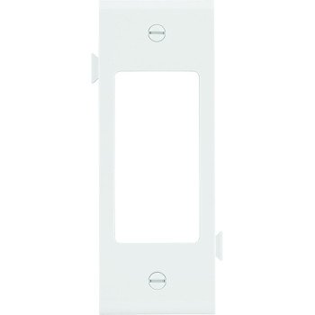 Eaton Cooper Wiring STC26 STC26W Wallplate, 4-1/2 in L, 2-3/4 in W, 1 -Gang, Polycarbonate, White, High-Gloss