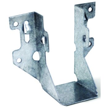 Simpson Strong-Tie LUS Series LUS24 Joist Hanger, 3-1/8 in H, 1-3/4 in D, 1-9/16 in W, 2 x 4 in, Steel, Galvanized/Zinc