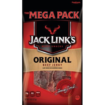 Jack Link's 10000008206 Snack, Jerky, Original, 8 oz