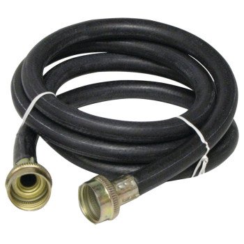 Plumb Pak PP850-2 Washing Machine Inlet Hose, 3/4 in ID, 6 ft L, Female, Rubber