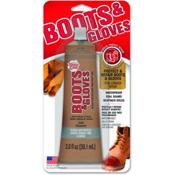 Shoe GOO 110610 Boots and Gloves Adhesive, Gel, Liquid, Clear, 2 oz