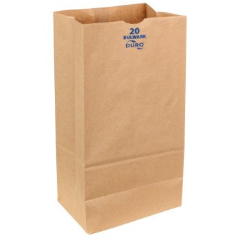 Duro Bag 71020 Heavy-Duty SOS Bag, 5-5/16 in W, 8-1/4 in L, Virgin Paper, Kraft