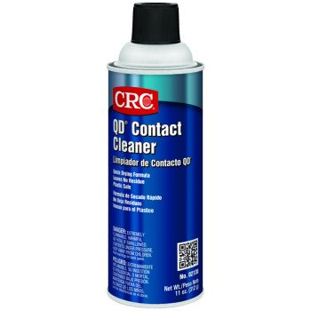 CRC QD 02130 Contact Cleaner, 11 oz, Liquid, Alcohol