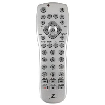 Zenith ZP305MH Universal Remote, Silver