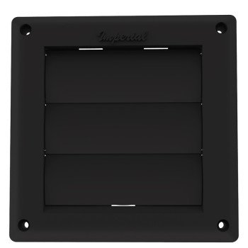 VT0738 HOOD VENT BLACK 4IN    