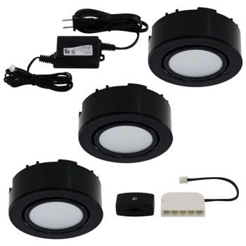 UCP-LED3-BK BLACK RECESS  OR S