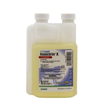 Prozap 1038510 Insectrin X Concentrate, Liquid, Yellow, Aromatic, 8 oz