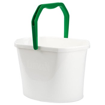 Libman 255 Bucket, 3.5 gal, Polypropylene, White