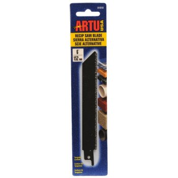 ARTU 01810 Reciprocating Saw Blade, 6 in L, Tungsten Carbide Cutting Edge