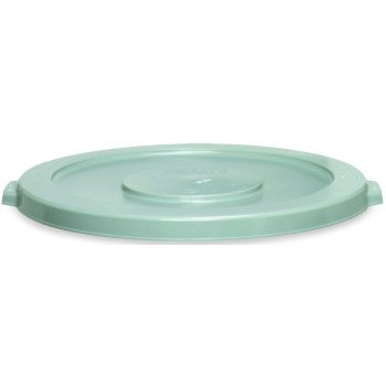 Continental Commercial Huskee 4445GY Receptacle Lid, 44 gal, Plastic, Gray, For: Huskee 4442, 4443 and 4444 Receptacles