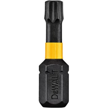 DEWALT DWA1TX25IRB Insert Bit, Torx Drive, 1/4 in Shank, Hex Shank, 1 in L, Steel