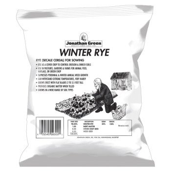 Jonathan Green 12391 Winter Rye Grass Seed, 5 lb Bag