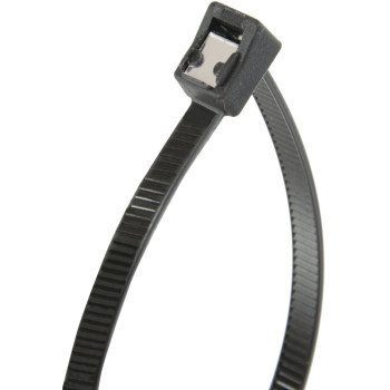 Gardner Bender 46-311UVBSC Cable Tie, Double-Lock Locking, 6/6 Nylon, Black