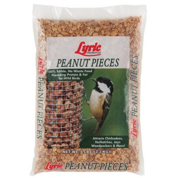 Lyric 26-47429 Bird Feed, Peanut Flavor, 5 lb Bag