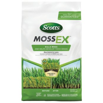 Scotts MossEX 49019 Moss Control, Granule, 18.37 lb Bag