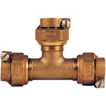 Legend T-4442NL Series 313-390NL Pipe Tee, 3/4 in, Pack Joint, Bronze, 100 psi Pressure