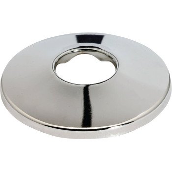 Plumb Pak PP802-89 Bath Flange, 3-1/2 in OD, For: 3/4 in Pipes, Copper, Chrome