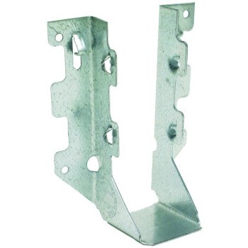 Simpson Strong-Tie LUS Series LUS26 Joist Hanger, 4-3/4 in H, 1-3/4 in D, 1-9/16 in W, Steel, Galvanized/Zinc, Face