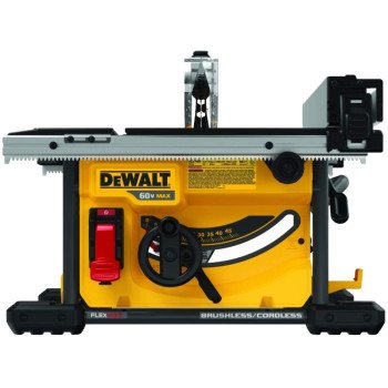 DEWALT FLEXVOLT Series DCS7485B Table Saw, 60 VDC, 8-1/4 in Dia Blade