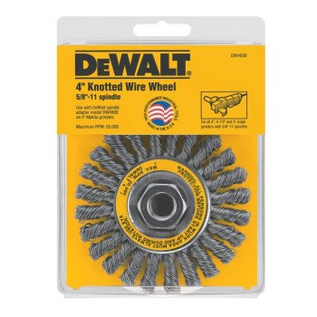 DW4930 BRUSH WIRE TWIST 4IN   