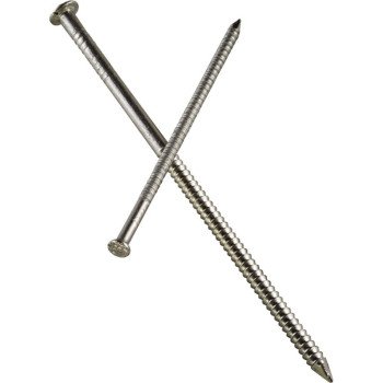 Simpson Strong-Tie S7SND1 Siding Nail, 7d, 2-1/4 in L, 304 Stainless Steel, Full Round Head, Annular Ring Shank, 1 lb