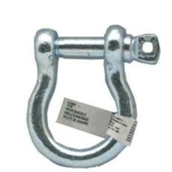 MIBRO 114950 Anchor Shackle, 5/8 in Trade, 1148 lb Working Load, Zinc