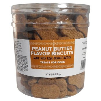 Pet Life 02916 Dog Biscuit, Peanut Butter Flavor, 6 lb