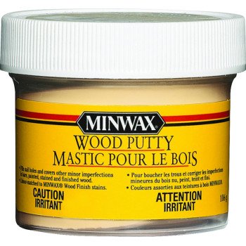 Minwax 13610 Wood Putty, Solid, Natural Pine, 3.75 oz