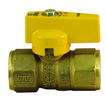 Pro-Flex PFGV-F12B Gas Valve, 1/2 in Connection, FIP