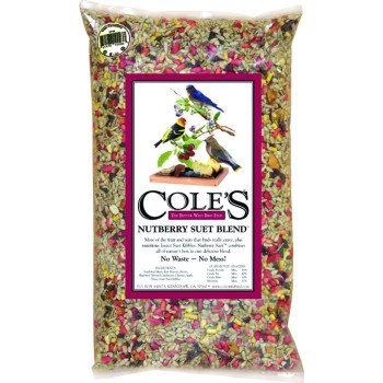 Cole's Nutberry Suet Blend NB10 Blended Bird Seed, 10 lb Bag