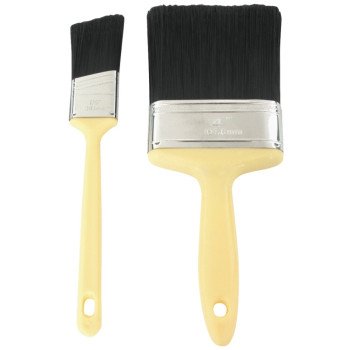 ProSource A 15400 Paint Brush Set, General-Purpose, 1-1/2, 4 in Brush, 2 -Brush