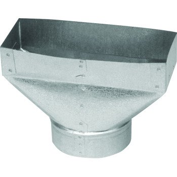 Imperial GV0702 Universal Boot, 3-1/4 in L, 10 in W, 6 in H, Galvanized