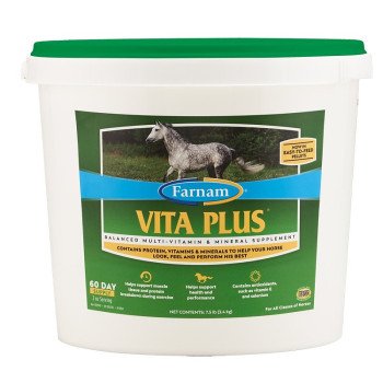 Farnam Vita Plus 100539417 Multi-Vitamin and Mineral Supplement, Pellet, 7.5 lb