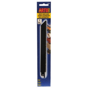 ARTU 01814 Reciprocating Saw Blade, 8 in L, Tungsten Carbide Cutting Edge