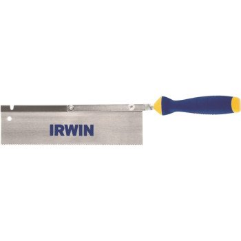 Irwin 2014450 Dovetail/Jamb Saw, 10 in L Blade, 14 TPI, HCS Blade, Ergonomic Handle