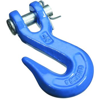 National Hardware N177-212 Clevis Grab Hook, 1/4 in, 2600 lb Working Load, Steel