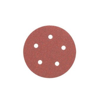 PORTER-CABLE 725500625 Sanding Disc, 5 in Dia, 60 Grit, Aluminum Oxide Abrasive