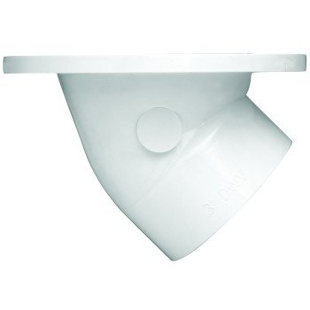 Oatey 43816 Closet Flange, 3, 4 in Connection, PVC, White, For: 3 in, 4 in Pipes