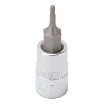 Vulcan 55050024SD Star Bit Socket, T7 Tip, Chrome