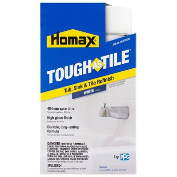 Homax 3157 Appliance Epoxy Spray Paint, Characteristic, White, 32 oz, Can