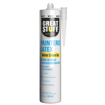 Great Stuff 99PAIT3010 Painter's Caulk, White, 180 deg F, 10.1 fl-oz, Cartridge