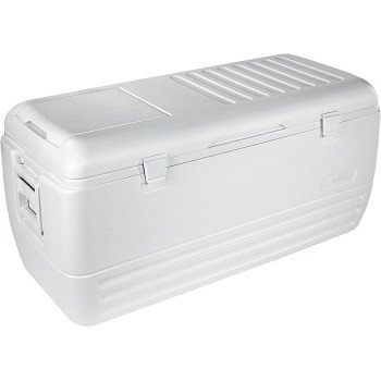 Igloo Marine Contour Series 00050074 Hard Cooler, 150 qt Cooler, Plastic, White, 7 days Ice Retention