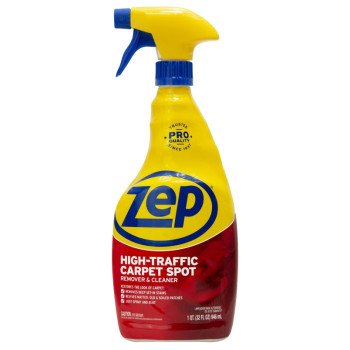 Zep ZUHTC32 Carpet Cleaner, 1 qt Bottle, Liquid, Pleasant, Clear