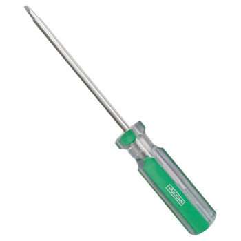 Vulcan SQ14 Screwdriver, S1 Drive, Square Drive, 7 in OAL, 4 in L Shank, Plastic Handle