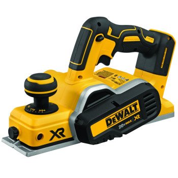 DEWALT DCP580B Brushless Planer, Tool Only, 20 V, 3-1/4 in W Planning, Includes: Guide Fence, Wrench, Users Guide