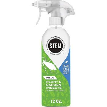 Stem 3767 Plant and Garden Insecticide, Liquid, Spray Application, Indoor, Outdoor, 12 oz Bottle