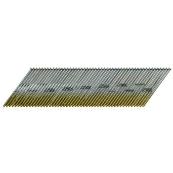 Senco A301500 Finish Nail, Paper Tape Collation, 1-1/2 in L, 15 Gauge, Steel, Bright Basic, Brad Head