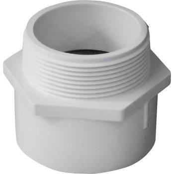 IPEX 435607 Pipe Adapter, 2 in, Socket x MPT, PVC, SCH 40 Schedule